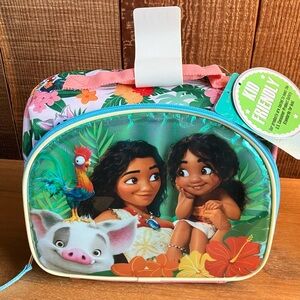 Disney Princess Lunch Kit Box Bag - Moana 2 Kids Soft Sided Floral Tropical